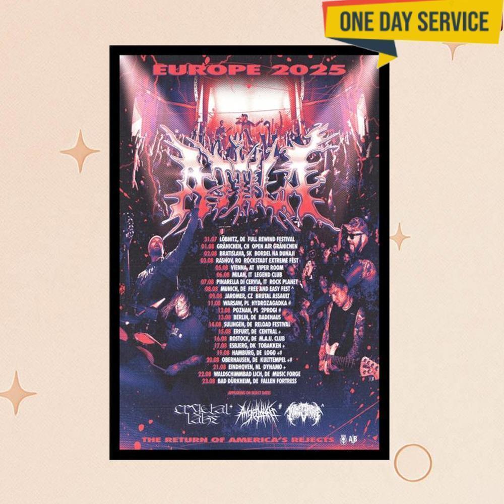 Attila Europe 2025 Poster